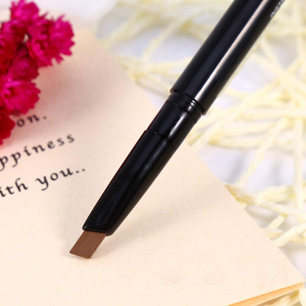 Олівець для брів Fashion Double Heads Rotary Automatic Durable Eyebrow Pencil 01 Light Coffee, фото №6 Олівець для брів Fashion Double Heads Rotary Automatic Durable Eyebrow Pencil 01 Light Coffee, фото №6