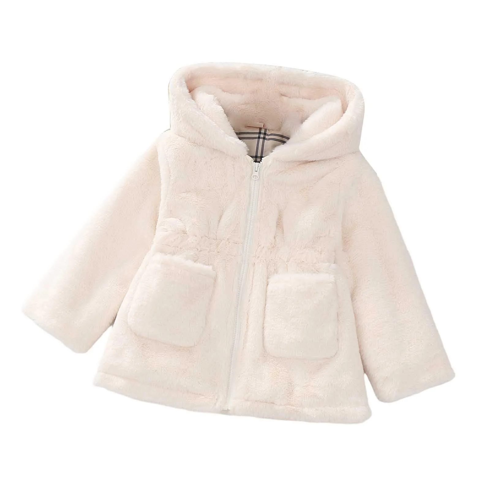 Флісова куртка для дівчинки, дитяча зимова куртка для дівчинки, фото №1