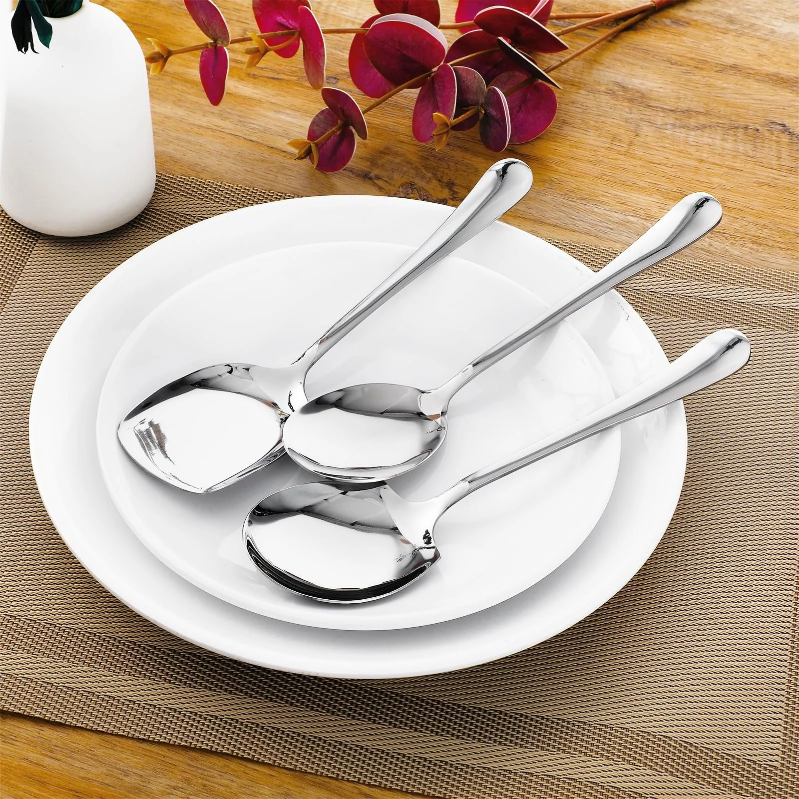 Ложка сервировочная TIESOME 3 шт Нержавеющая сталь, фото №3