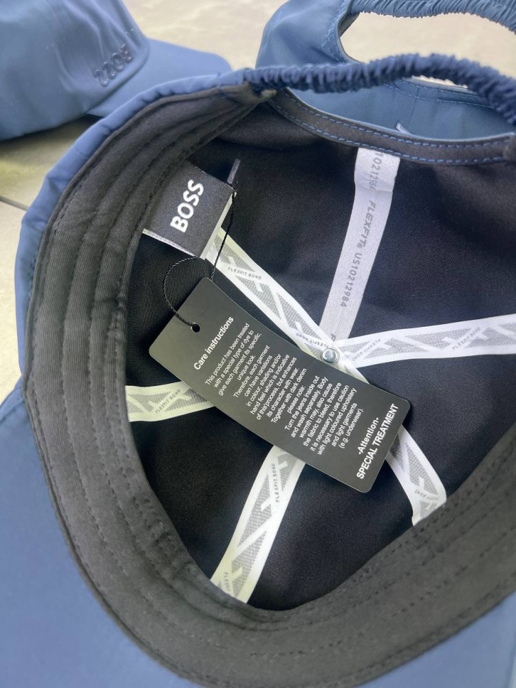 Кепка Boss темно-синя з прогумованим лого на боці gu600, фото №7 Кепка Boss темно-синя з прогумованим лого на боці gu600, фото №7