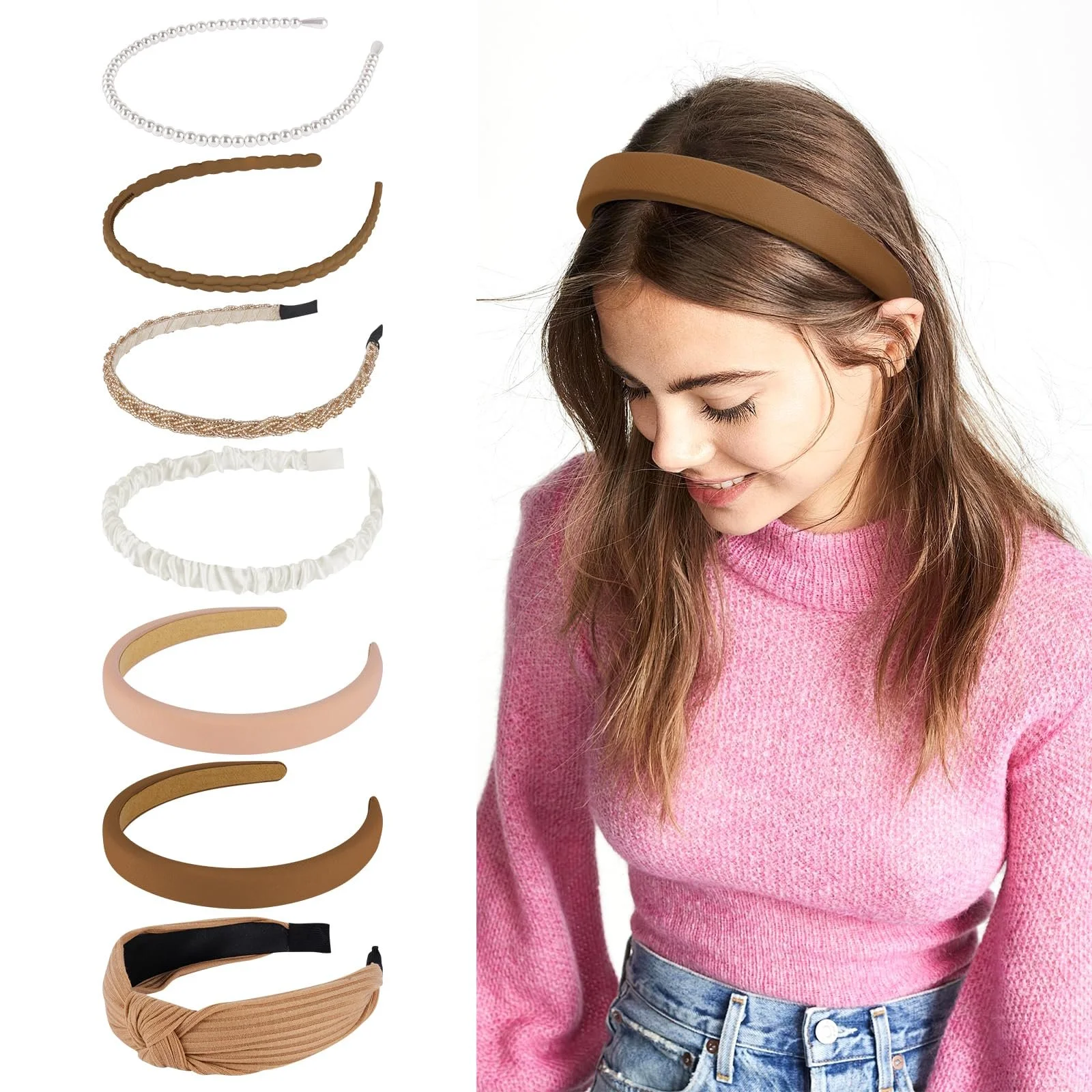 Вінтажний обруч для волосся LOPHE для жінок, фото №8