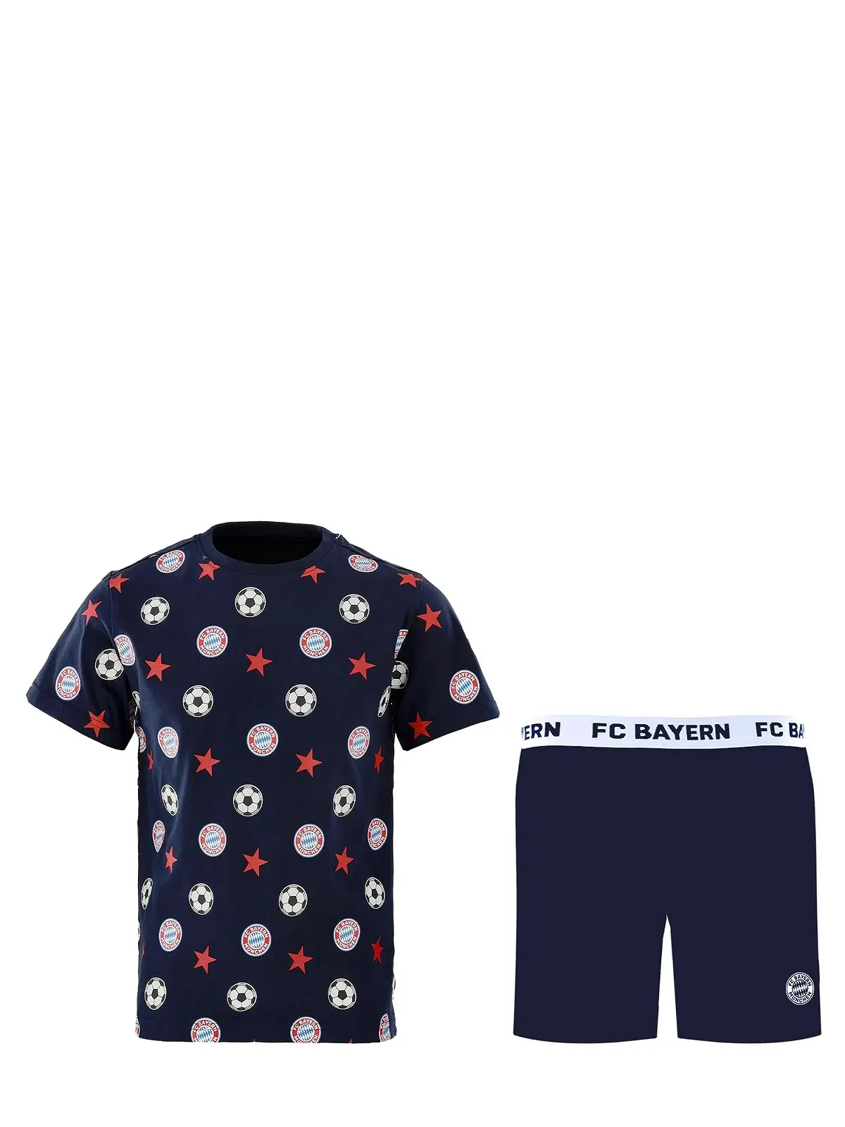 Пижама FC Bayern MМюнхен Короткая Детская Светящаяся в темноте, фото №1