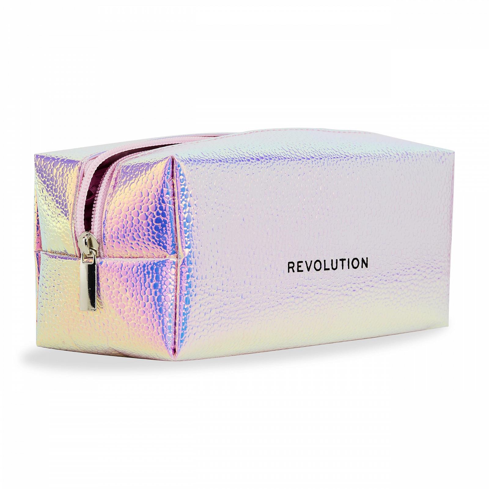 Набор кистей Revolution Beauty Glam Up 7 шт для глаз, лица и щёк с косметичкой веганский, фото №3