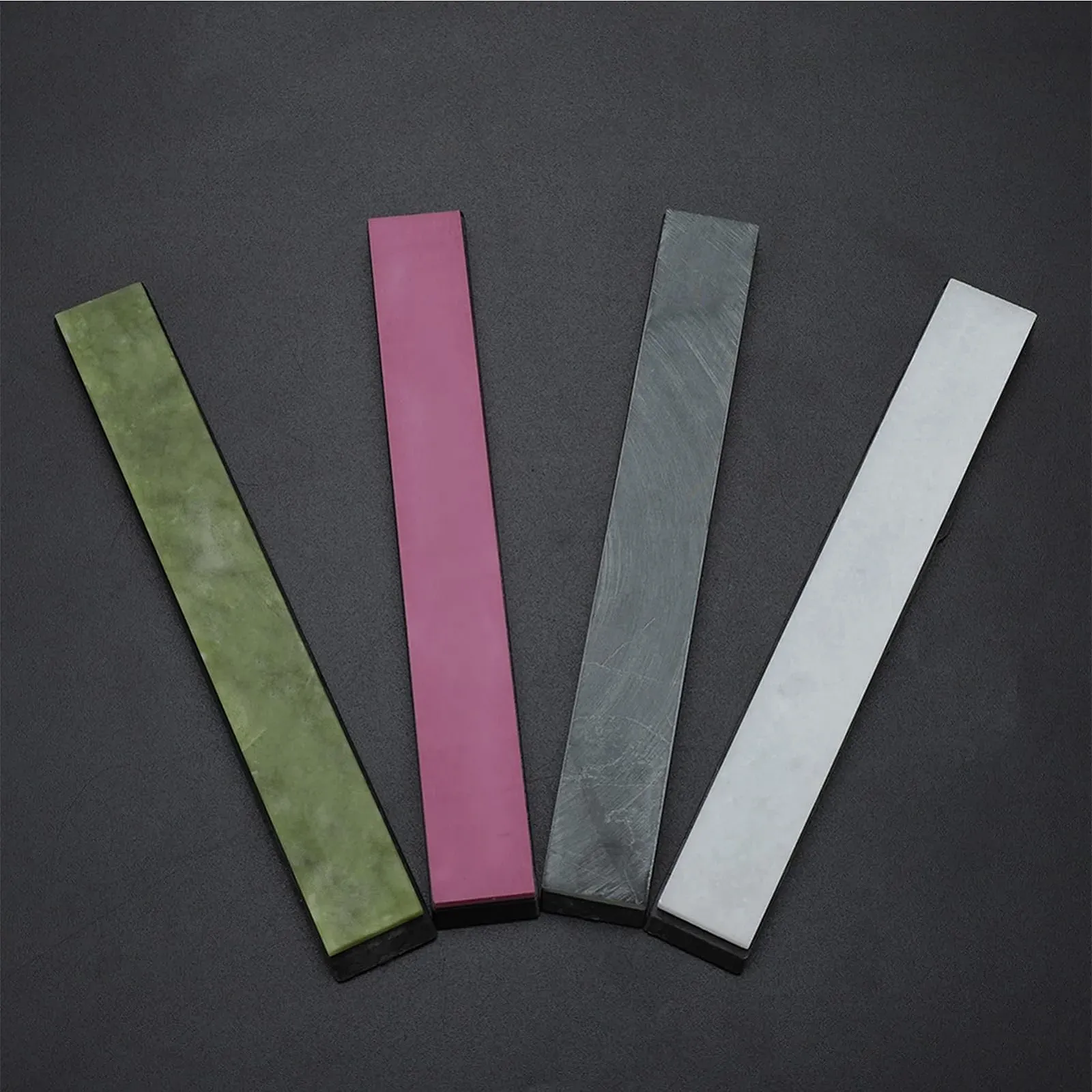 Набір точильних каменів 4 шт. з підставкою 150 x 20 x 5 мм, фото №3 Набір точильних каменів 4 шт. з підставкою 150 x 20 x 5 мм, фото №3