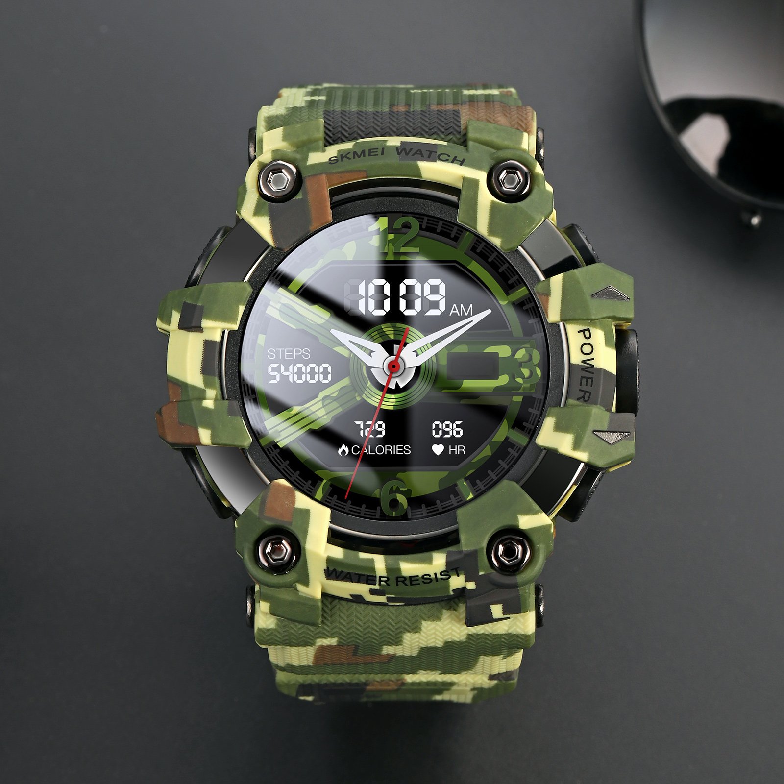 Смарт-годинник Skmei S231-CMGN Camo Green, фото №4