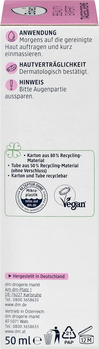 Набір Balea для догляду за шкірою: Денний крем Beauty Expert Anti-Ageing (50 мл) + Крем-гель для душу Positive Mind pH нейтральний (300 мл), фото №5