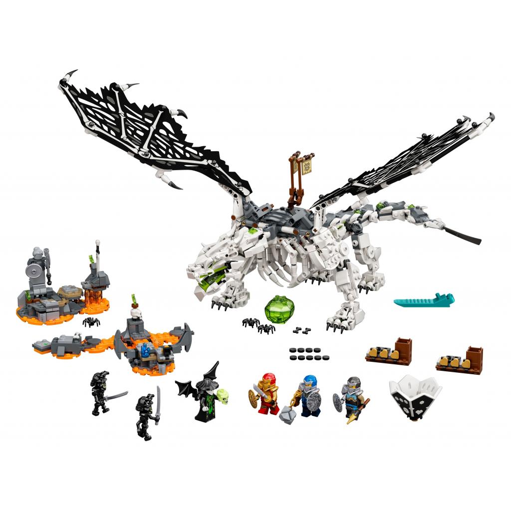 Конструктор LEGO Ninjago Дракон чародея-скелета 1016 деталей (71721), фото №2