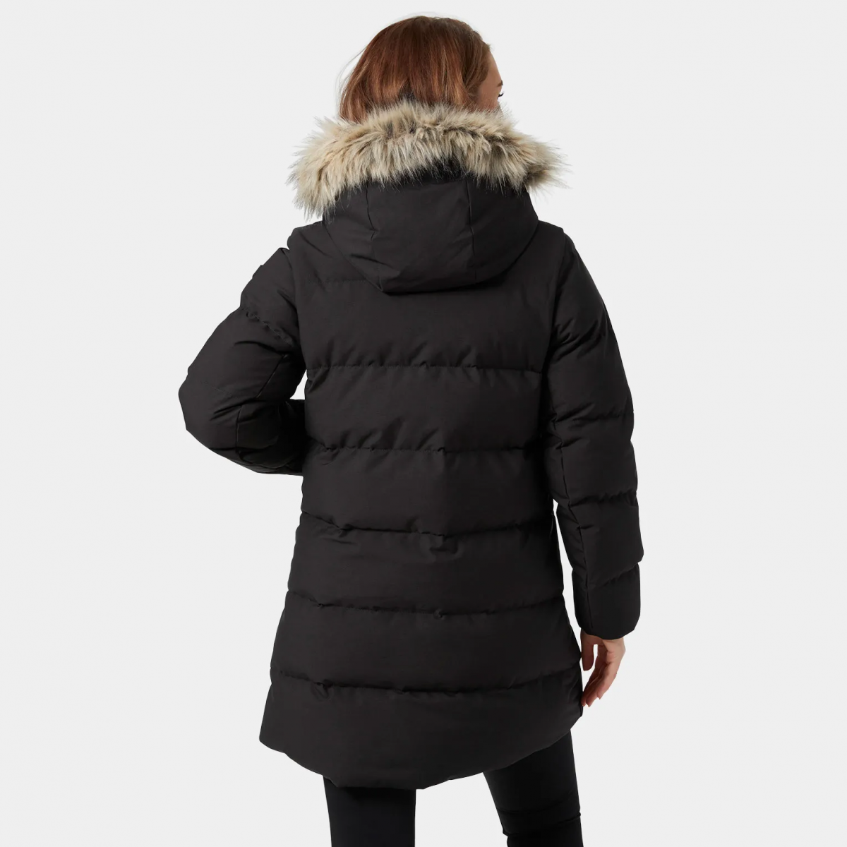 Парка W BLOSSOM PUFFY PARKA 53624990 HELLY HANSEN Чорний XL, фото №2