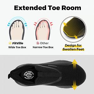 Кросівки FitVille StepEase Чоловічі дуже широкі сліпони для ходьби V2 Спортивні кросівки Легкі ціна на synthetic.ua - Фото 1 Кросівки FitVille StepEase Чоловічі дуже широкі сліпони для ходьби V2 Спортивні кросівки Легкі synthetic.ua - Фото 1