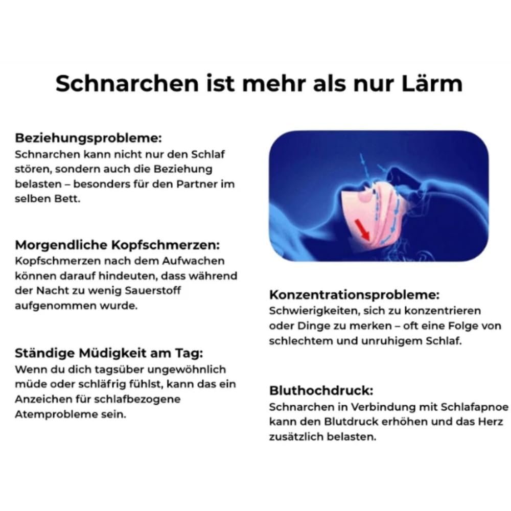 Щиток для сна, эффективный многократный от храпа для мужчин и женщин, улучшает сон, для ночи., фото №8