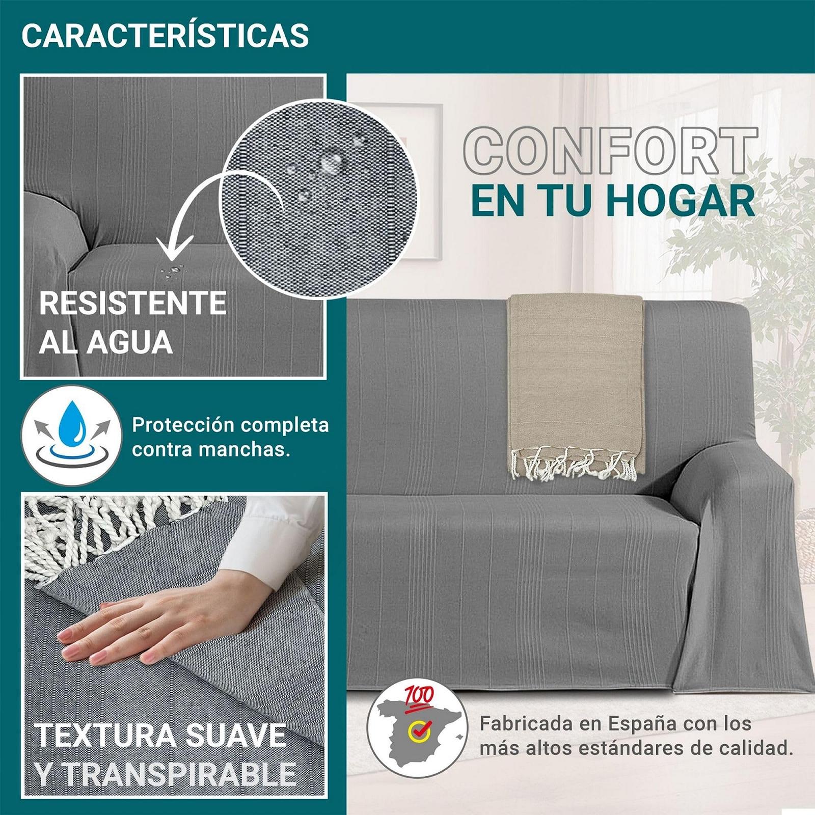 Покрывало ECOMMERC3 Многоцелевое 180 x 260 см Угольный, фото №5