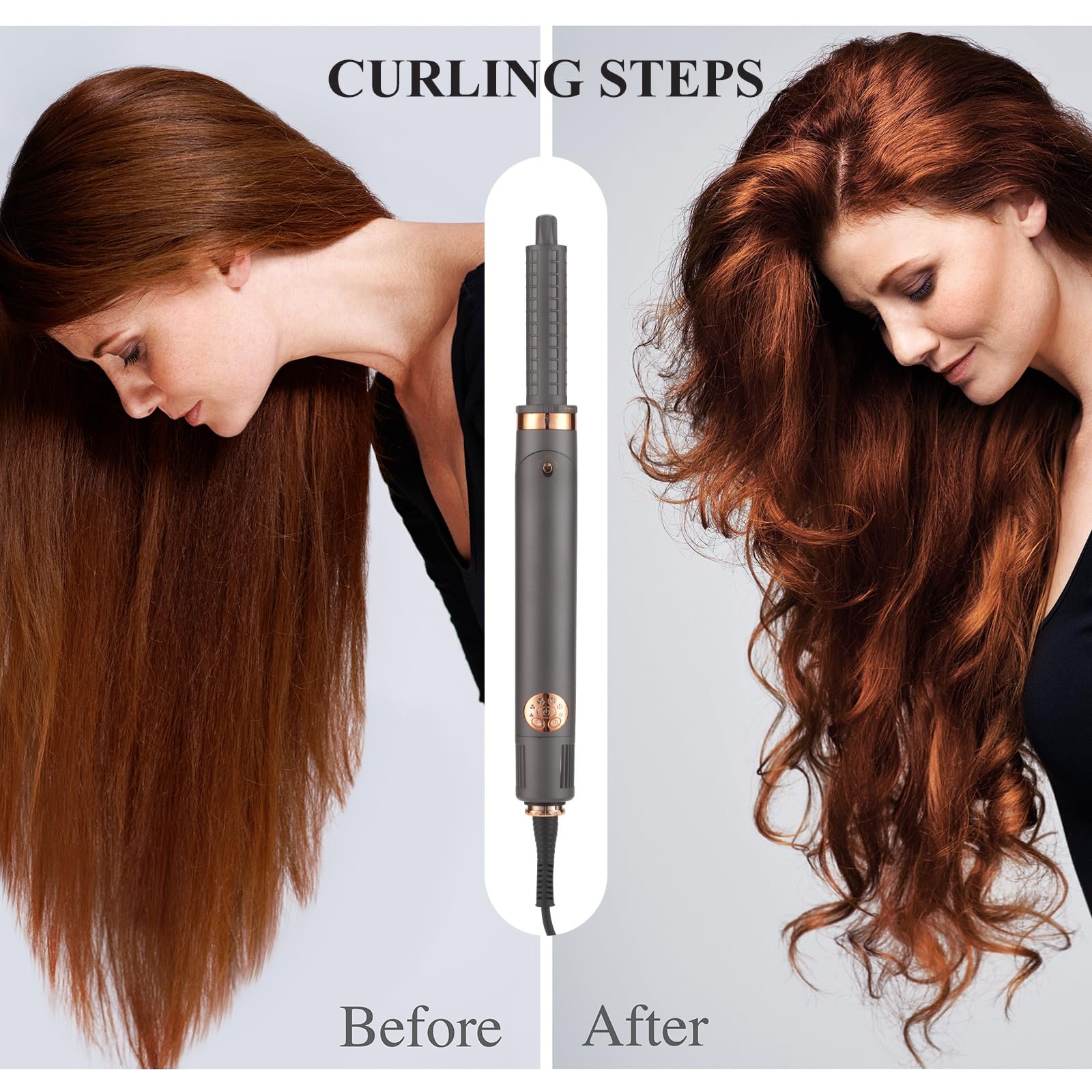 Стайлер BESTBOMG Air Styler 6-в-1 1400 Вт с насадками, фото №5 Стайлер BESTBOMG Air Styler 6-в-1 1400 Вт с насадками, фото №5