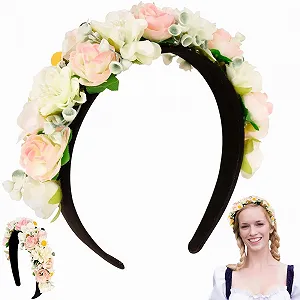 Обруч Цветы - Фото 1