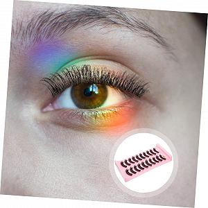 Накладные ресницы FRCOLOR 10 пар, Искусственные ресницы, Пушистые ресницы, Синтетические ресницы, Наращивание ресниц, Хлопковое волокно 7d synthetic.ua - Фото 1