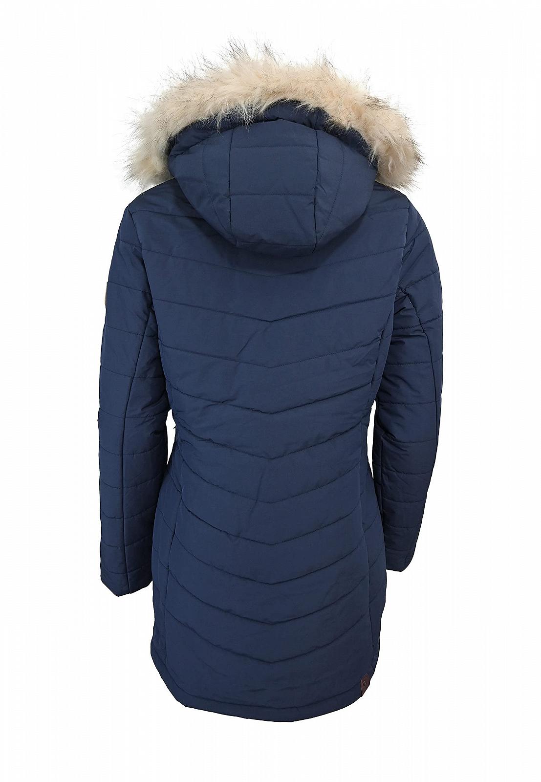 Жіноче стьобане пальто MADSea 6119* З теплою підкладкою Знімний пухнастий капюшон, фото №2 Жіноче стьобане пальто MADSea 6119* З теплою підкладкою Знімний пухнастий капюшон, фото №2