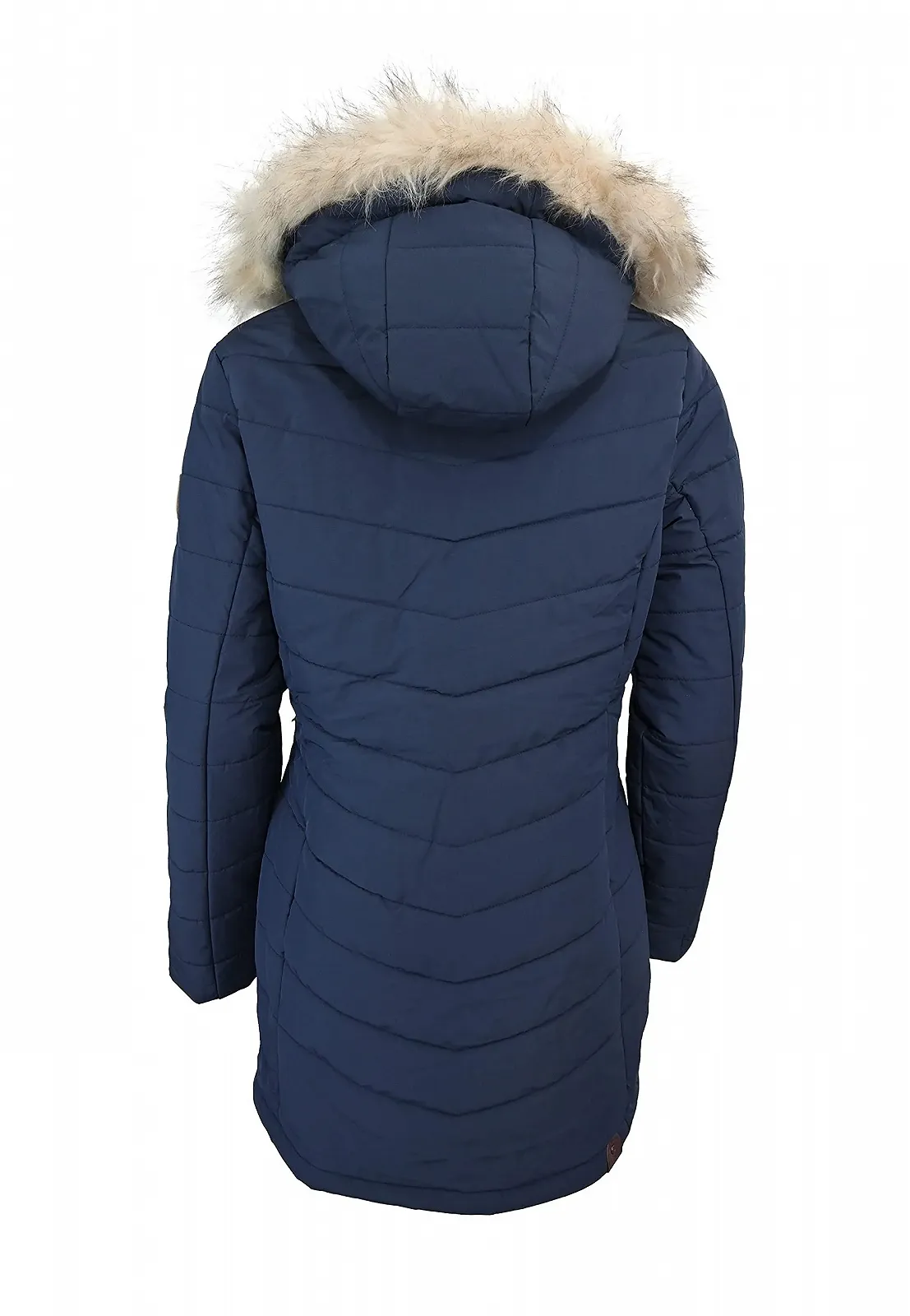 Жіноче стьобане пальто MADSea 6119* З теплою підкладкою Знімний пухнастий капюшон, фото №2 Жіноче стьобане пальто MADSea 6119* З теплою підкладкою Знімний пухнастий капюшон, фото №2