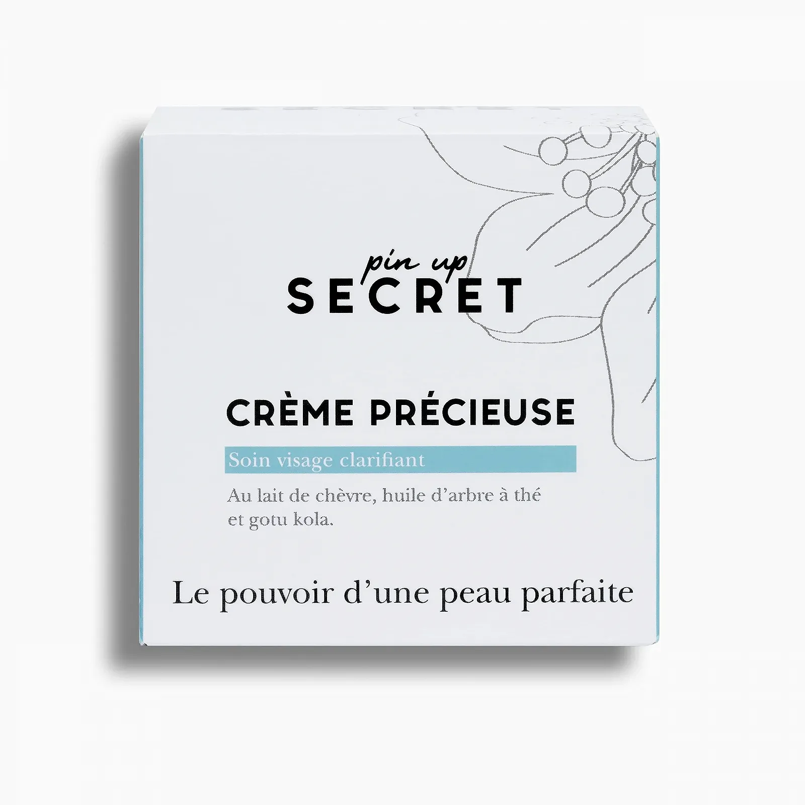 Денний крем PIN UP SECRET Precious Cream Anti-Imperfections з козячим молоком 50 мл, фото №3