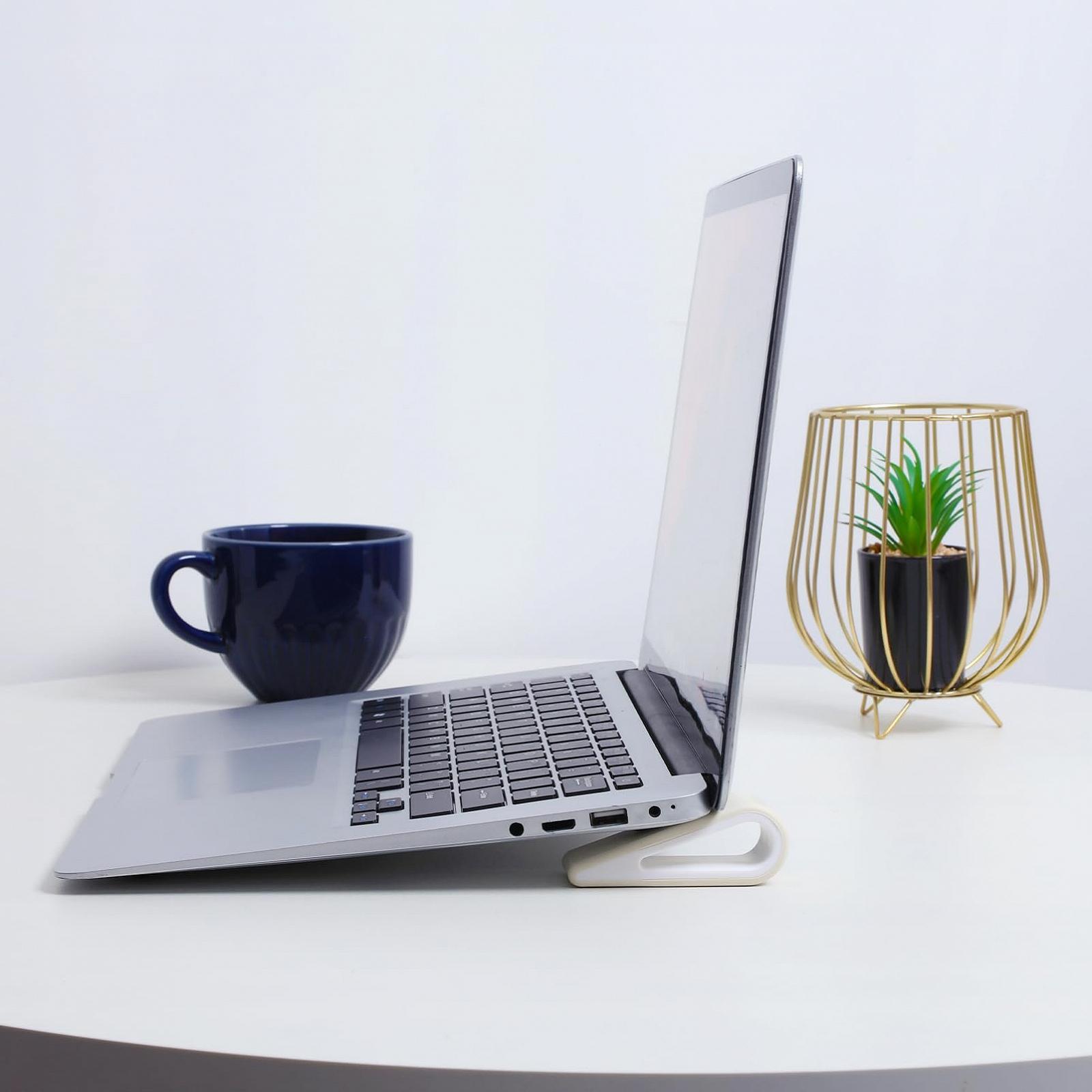 Підставка для ноутбука Gatuida 2 шт. Регульована по висоті портативна Нековзна Регульований кронштейн, фото №4