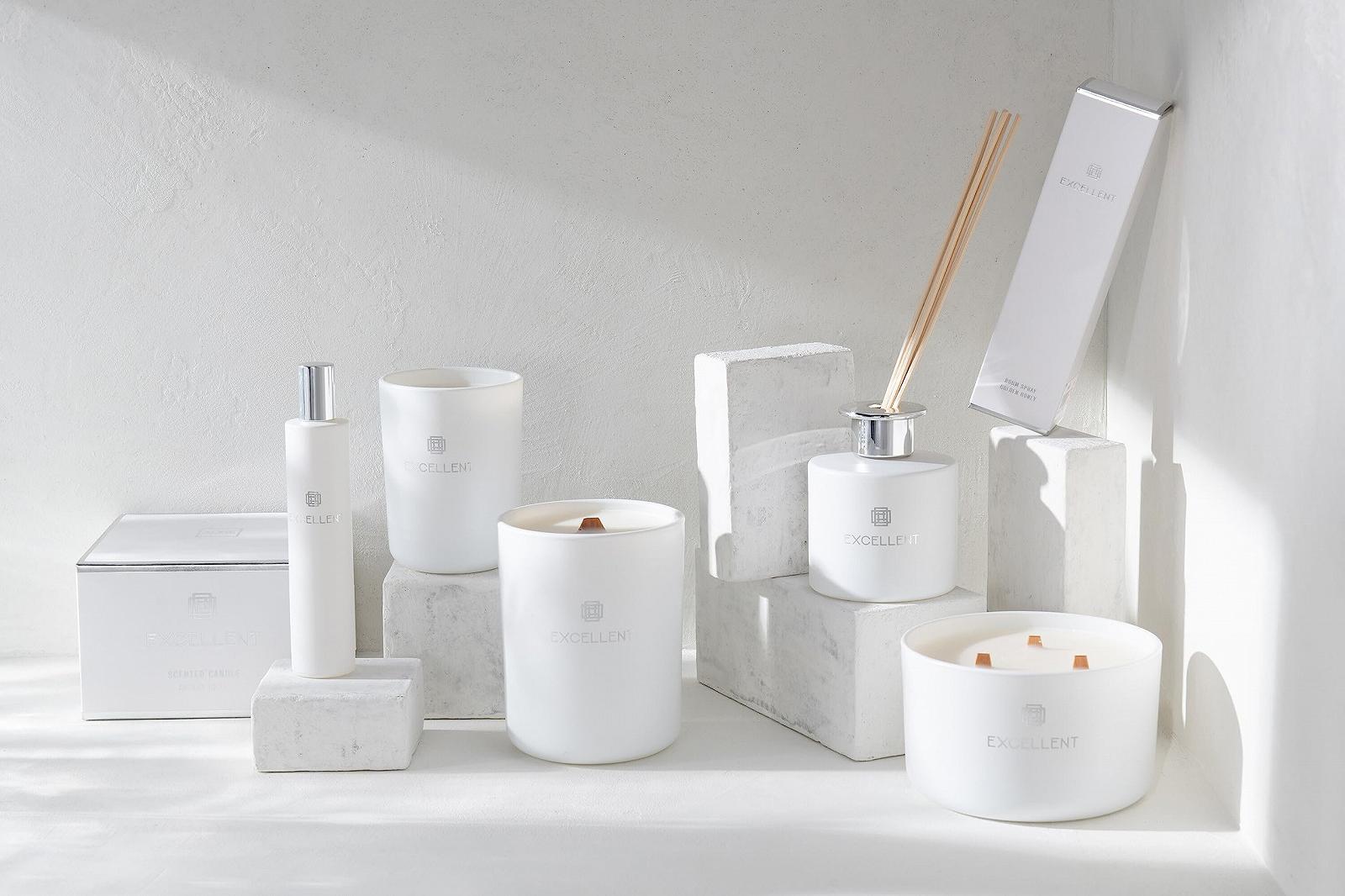 Ароматична олія з паличками J-Line Excellent Golden Honey Біла, фото №4