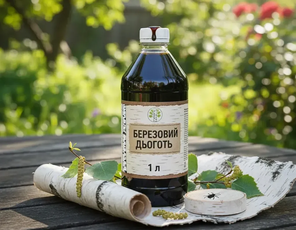 Натуральний березовий дьоготь 1 л, фото №1