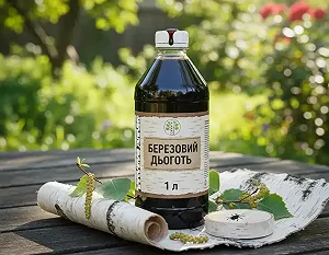 Натуральний березовий дьоготь 1 л - Фото 1