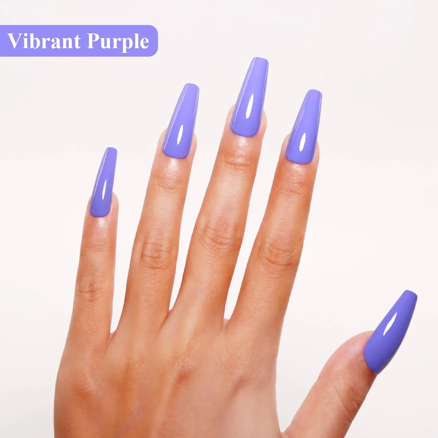 Гель-лак Imtiti Фіолетовий 15 мл, фото №2