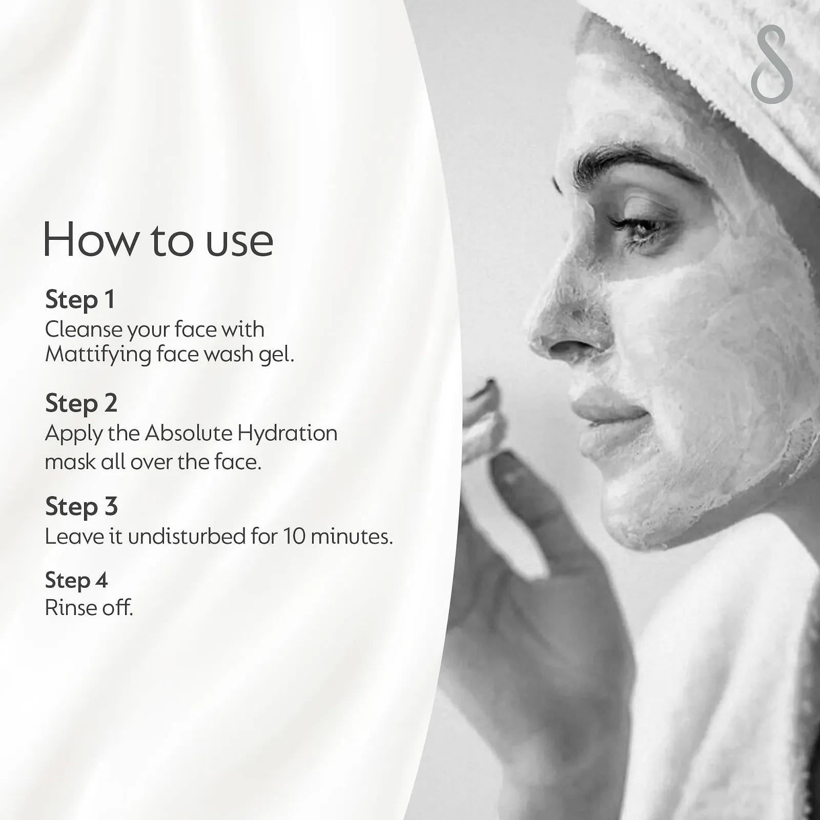 Маска для лица SWISS IMAGE Intensive Moisturising 75 мл, фото №7