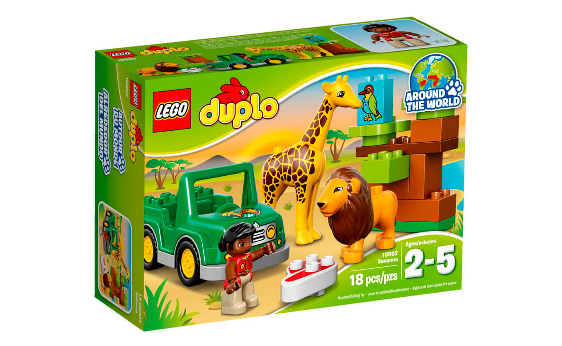 Детский конструктор LEGO Duplo Саванна 10802, фото №1