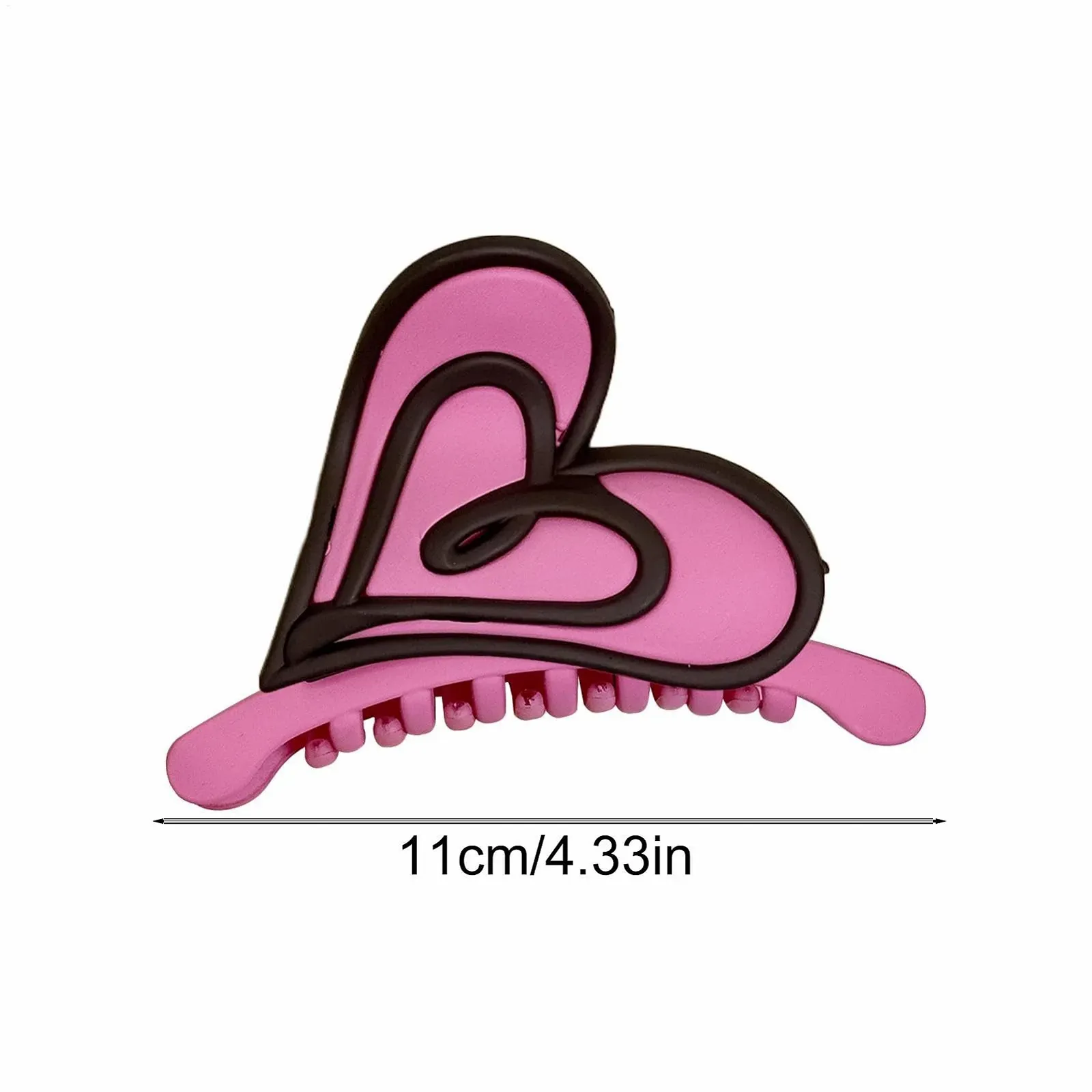 Заколка для волос для длинных волос, крабовый зажим для волос для женщин, прочный держатель для хвостика для женщин, яркие цвета, фото №5