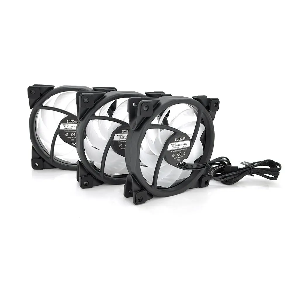 Система охолодження універсальна Pccooler 5VRGB HALO 3-pin, RPM 1800 10 BOX, фото №1