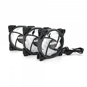 Система охолодження універсальна Pccooler 5VRGB HALO 3-pin, RPM 1800 10 BOX - Фото 1