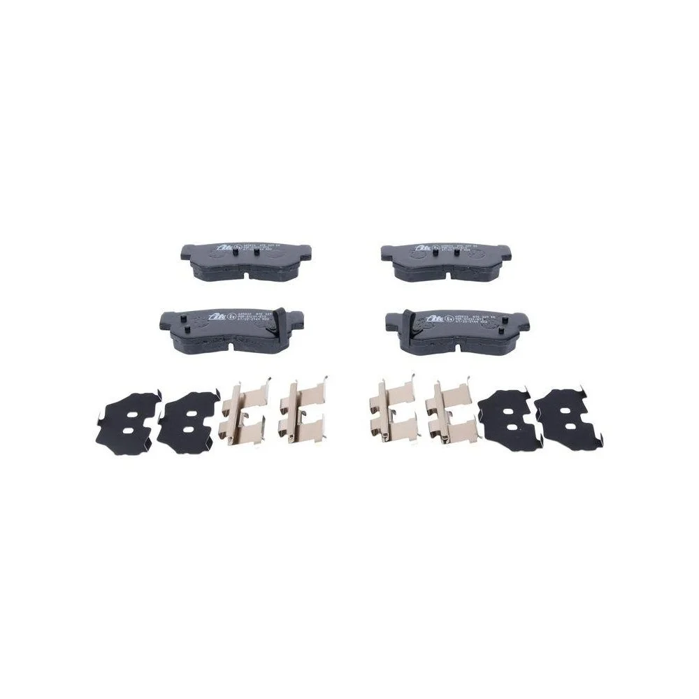 Комплект гальмівних колодок, дискові гальма ATE 13.0460-5833.2 для HYUNDAI KIA, задня вісь, фото №1 Комплект гальмівних колодок, дискові гальма ATE 13.0460-5833.2 для HYUNDAI KIA, задня вісь, фото №1