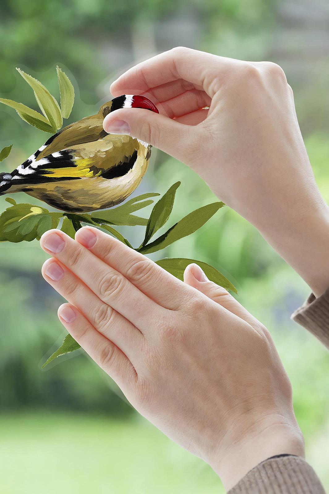 Наклейка на окно Komar Wedding Birds 16007 31 x 31 см 2 листа, фото №2