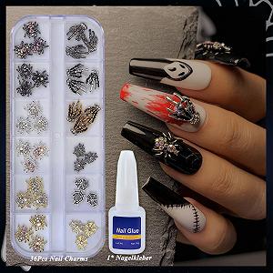 Прикраса для нігтів на Хелловін synthetic.ua - Фото 1