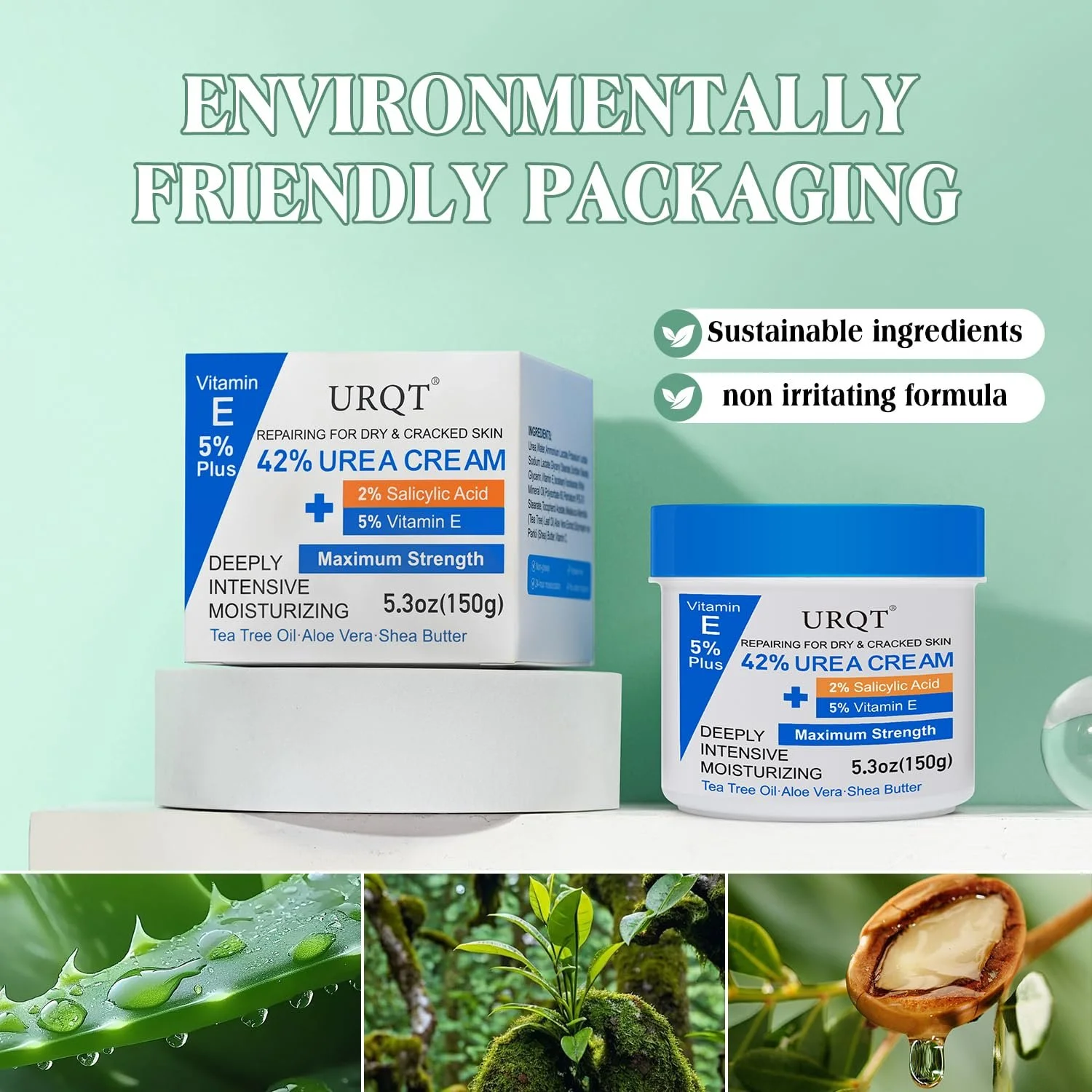 Крем для ног и рук 42% Urea with 2% Salicylic Acid & 5% Vitamin E 150 г, фото №7 Крем для ног и рук 42% Urea with 2% Salicylic Acid & 5% Vitamin E 150 г, фото №7