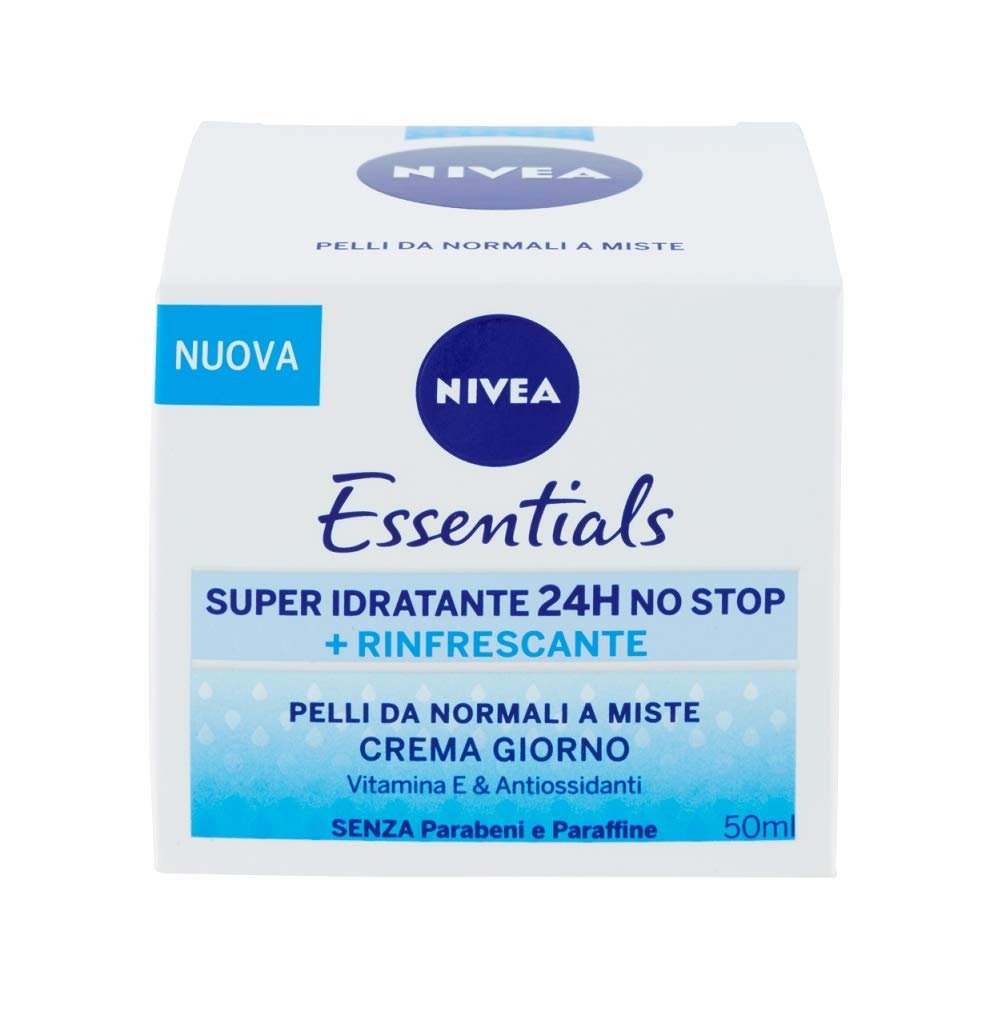 Зволожувальний крем Nivea Essentials 24H Refreshing 50 ml, фото №8