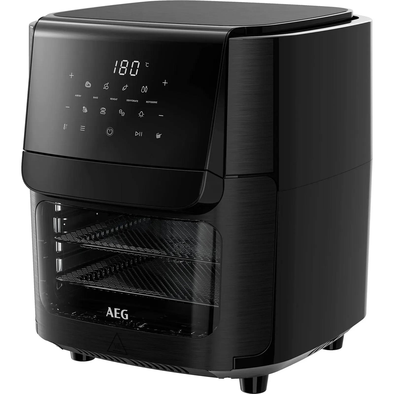Мультипіч AEG 8000 XXL AAF12B 12 л 1800 Вт чорна з рожном та сушінням, фото №1 Мультипіч AEG 8000 XXL AAF12B 12 л 1800 Вт чорна з рожном та сушінням, фото №1