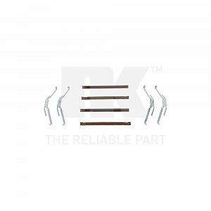 Комплект аксесуарів, гальмівні колодки NK 7936072 передня вісь - Фото 1