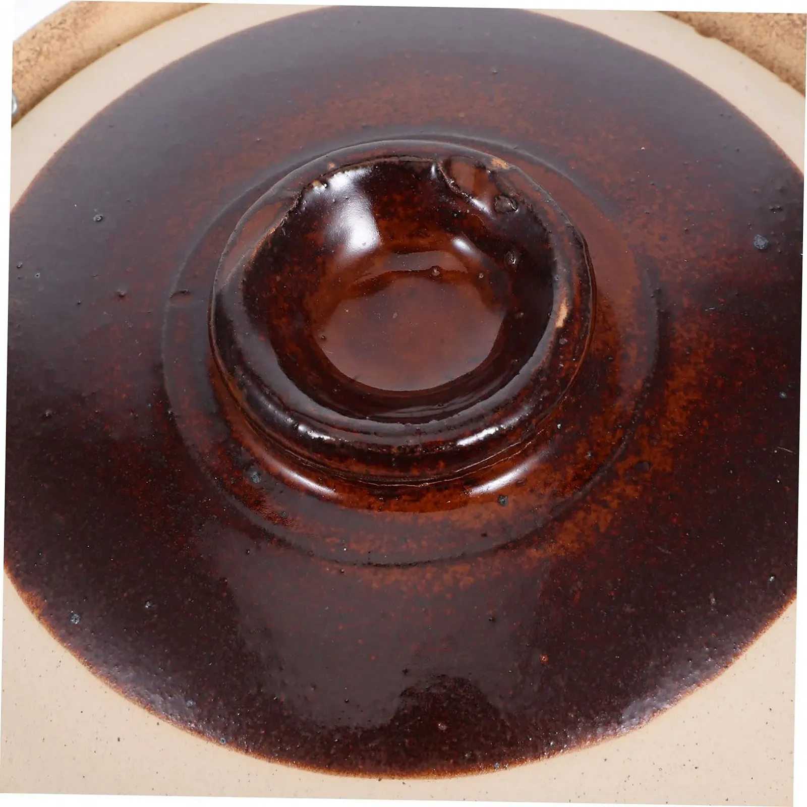 Керамічний Ківш VALICLUD традиційний глиняний для рису та супів Термостійкий, фото №3