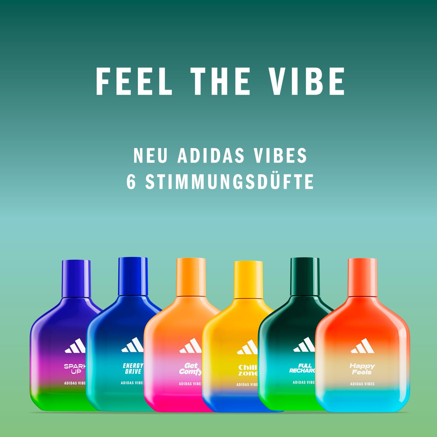 Парфумована вода adidas Vibes Full Recharge 100 мл, фото №6 Парфумована вода adidas Vibes Full Recharge 100 мл, фото №6
