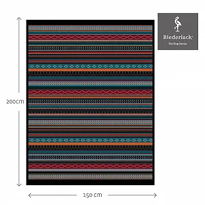 Плед Biederlack Fluffy Cuddly Tribal Mix I Зроблено в Німеччині I Oeko-Tex synthetic.ua - Фото 1