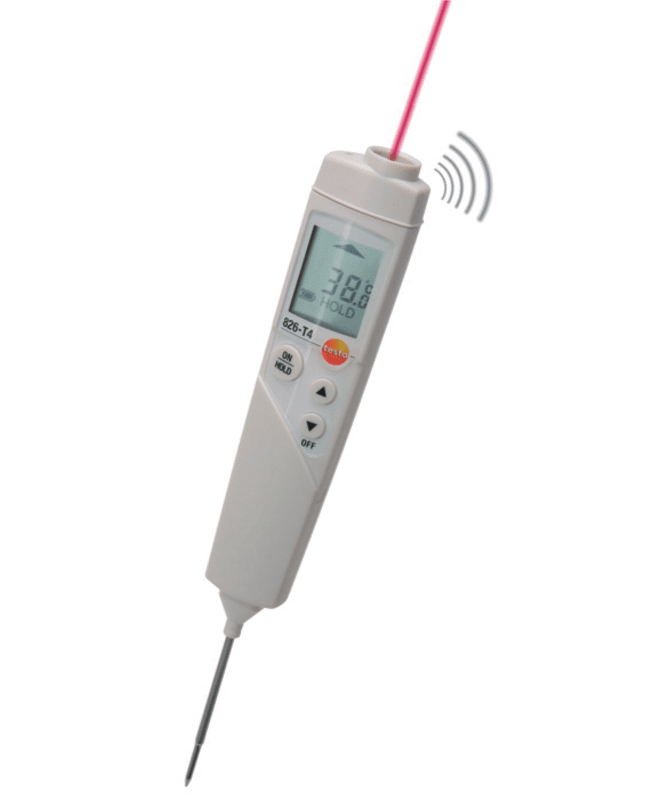 Інфрачервоний термометр Testo 826-T4 Білий, фото №1