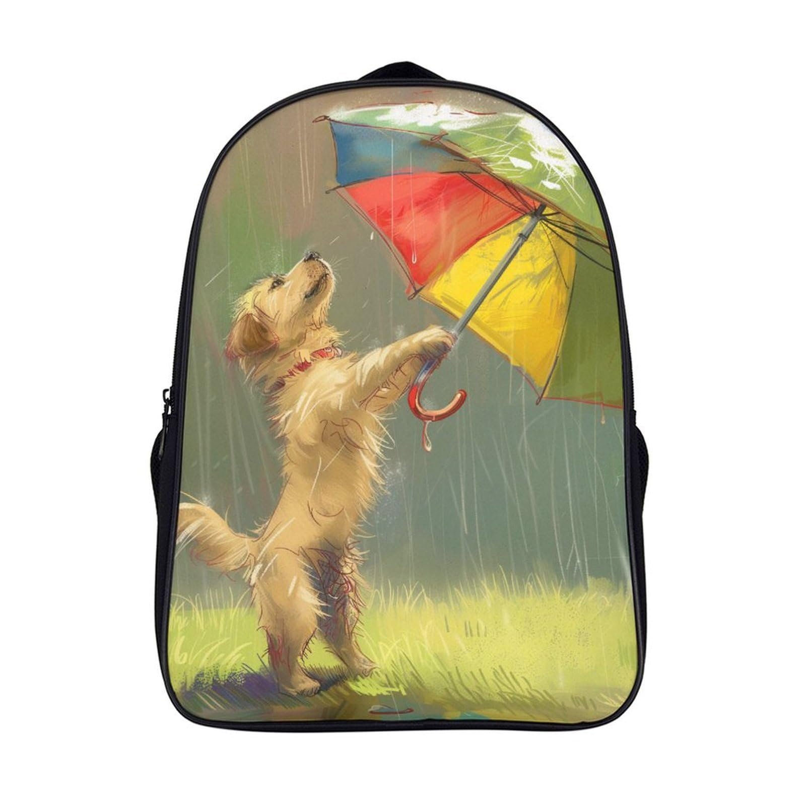 Шкільний рюкзак DPEOANEBN Golden Retriever для дівчаток-підлітків, шкільний ранець для початкової школи, дитяча шкільна сумка, повсякденний рюкзак, 40x28x16 см, фото №1