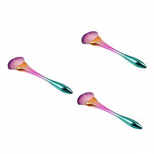 Кисть для макияжа minkissy Профессиональная Кисть для румян Фиолетовый Сектор - Фото 1