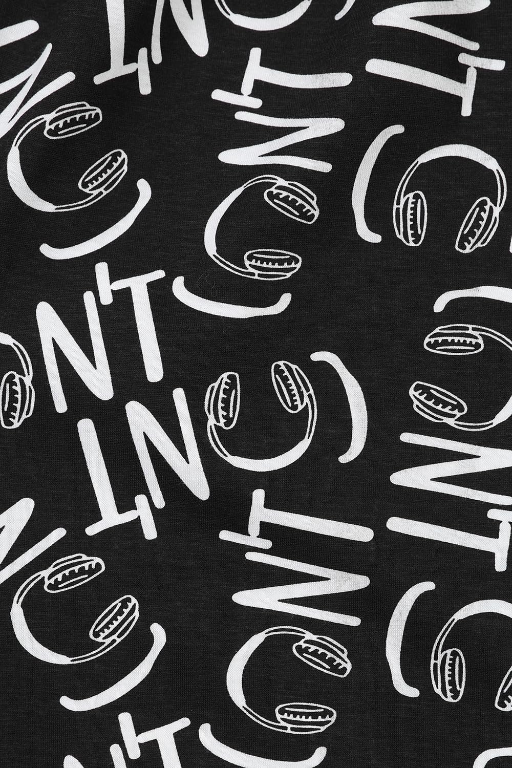 Піжама Can't Hear You I'm Gaming Чорний, фото №5