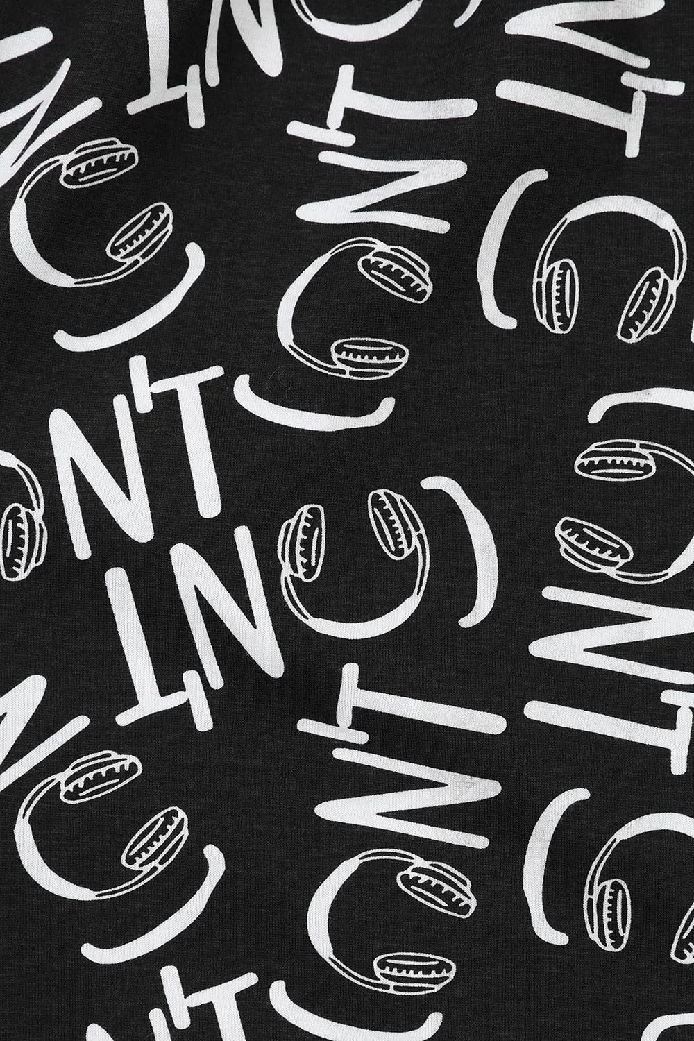 Піжама Can't Hear You I'm Gaming Чорний, фото №5