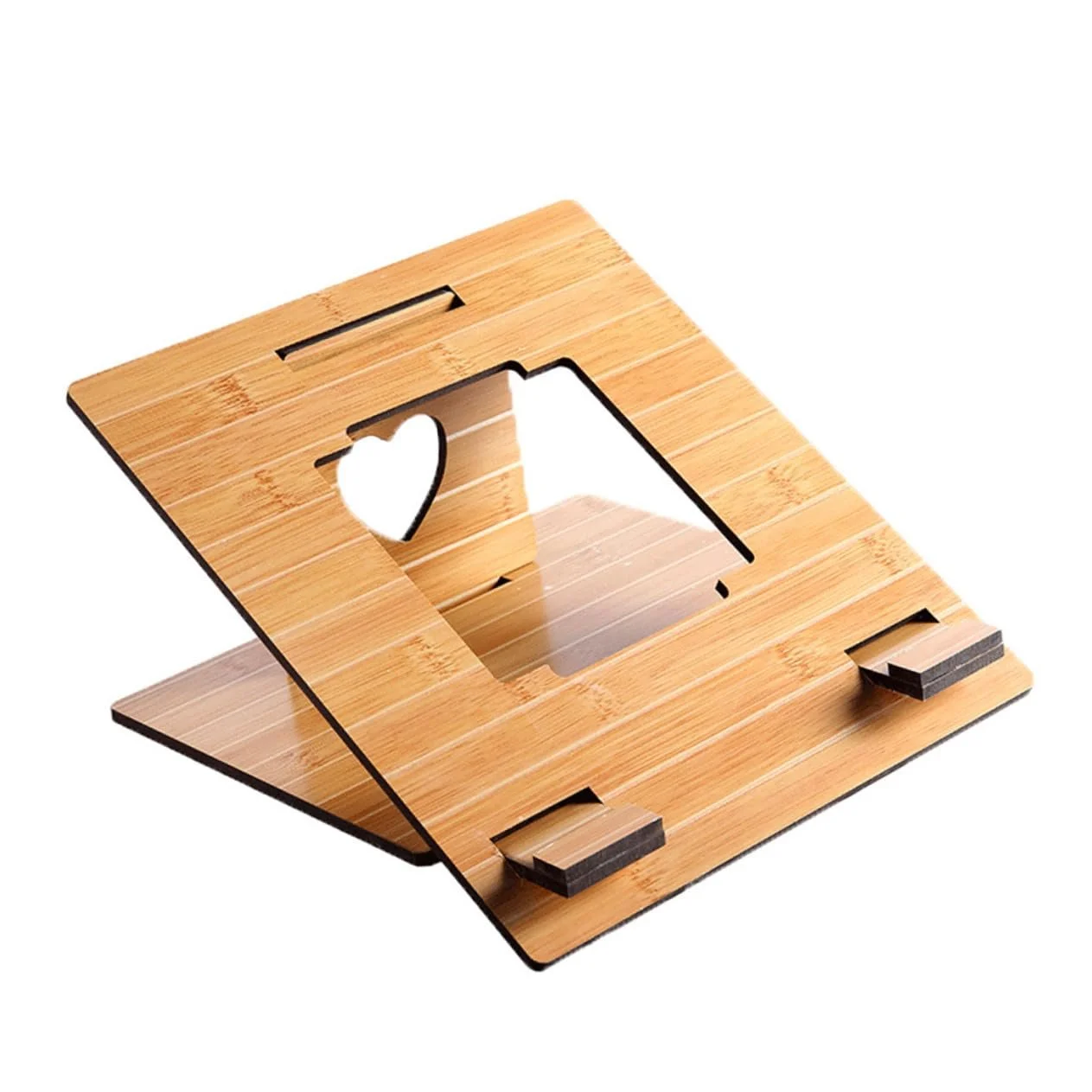 Подставка для ноутбука Деревянная VANZACK Портативная Прочная Практичная, фото №1