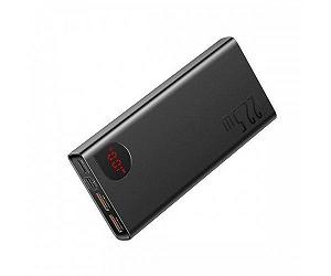 Зовнішній акумулятор павербанк Baseus Adaman Metal Digital 20000mAh 22.5W 2021 Editon Black PPAD000101 PPADM20S synthetic.ua - Фото 1