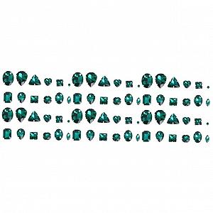 Капли Brand Operitacx 150 шт. Камни для одежды Формы капли Цветные - Фото 1