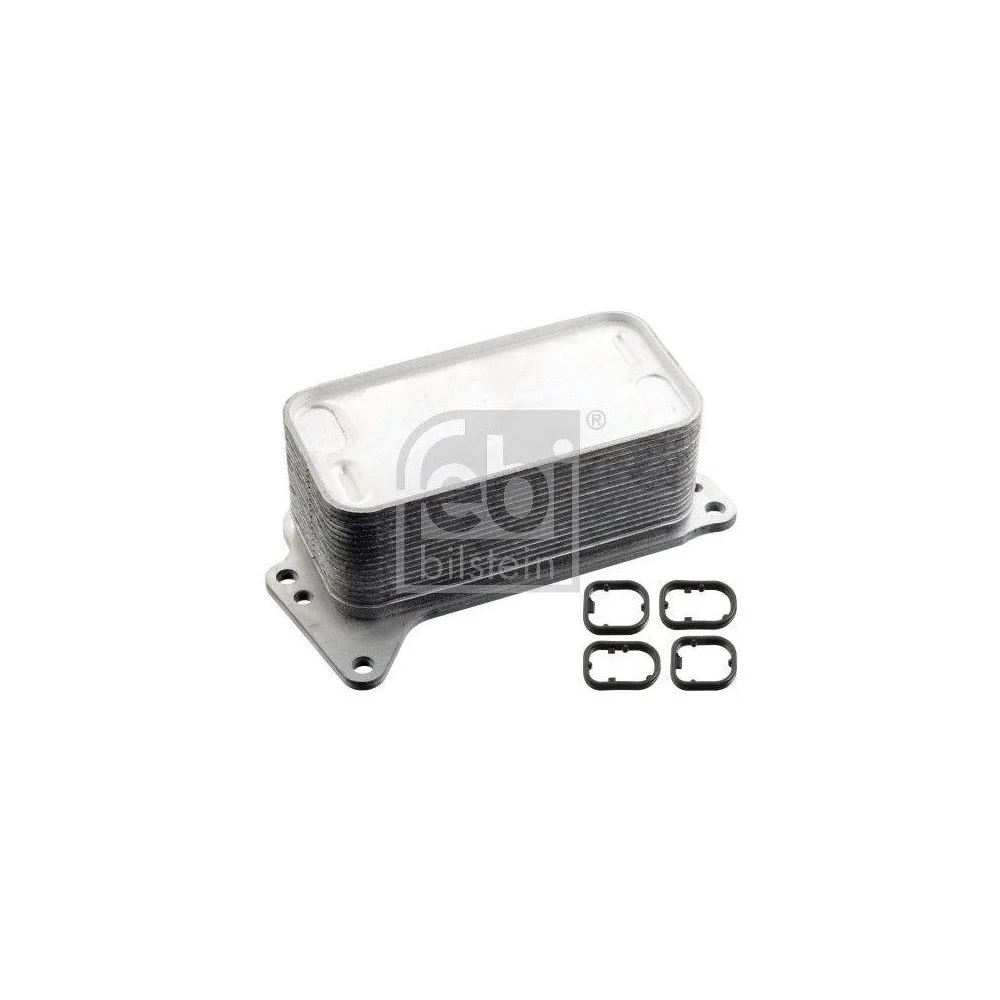 Масляний радіатор двигуна FEBI BILSTEIN 105959 для BMW, фото №2 Масляний радіатор двигуна FEBI BILSTEIN 105959 для BMW, фото №2